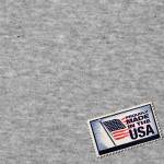 Heather Grey Sweatshirt Fleece Fabric