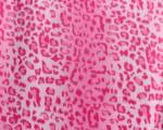 Pink Leopard Fleece Fabric