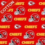 Kansas City Chiefs NFL Cotton Fabric