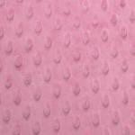 Hot Pink Minky Dimple Dot Fabric