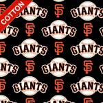 San Francisco Giants Allovers MLB Cotton Fabric