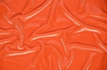 Orange Stretch Velvet Fabric