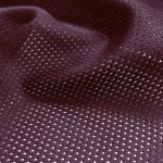 Maroon Micro Mesh Jersey Fabric