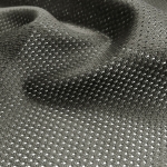 Dark Charcoal Micro Mesh Jersey Fabric