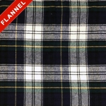 Yard Dyed Tartan Plaid Flannel Fabric	