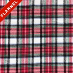 Yard Dyed Tartan Plaid Flannel Fabric	