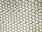 Royal Baseball Fleece Fabric