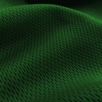 Hunter Green Flat Back Dimple Mesh Fabric