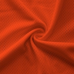 Orange Pro Mesh Heavy Jersey Fabric