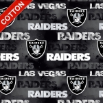  Las Vegas Raiders NFL Cotton Fabric