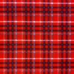 Red Tartan Plaid Fleece Fabric