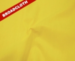 Yellow Polyester Cotton Broadcloth Fabric	