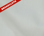 White Polyester Cotton Broadcloth Fabric	