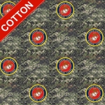 United States Marine Corps Grate Cotton Fabric	