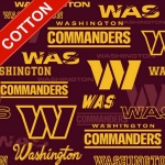 Washington Commanders NFL Cotton Fabric
