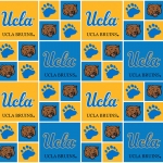 University of UCLA Bruins Cotton Fabric