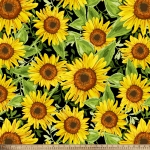 Sunflowers Fleece Fabric