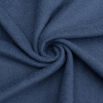 Denim Solid Anti-Pill Fleece Fabric