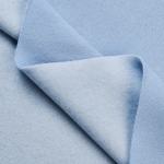 Baby Blue Polyester Sweatshirt Fleece Fabric