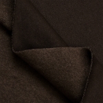 Brown Polyester Sweatshirt Fleece Fabric