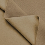 Khaki Polyester Sweatshirt Fleece Fabric