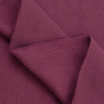 Burgundy Cotton Sweatshirt Fleece Fabric