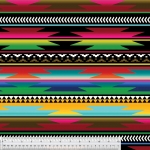 Baja Southwest Native American Fleece Fabric