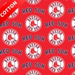 Boston Red Sox MLB Cotton Fabric