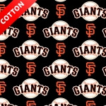 San Francisco Giants MLB Cotton Fabric