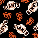 San Francisco Giants MLB Fleece Fabric