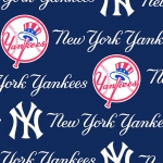 New York Yankees MLB Fleece Fabric