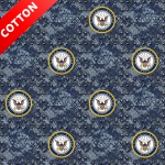 United States Navy Grate Cotton Fabric