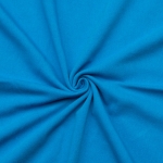 Turquoise Cotton Spandex Jersey Fabric