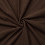 Brown Cotton Spandex Jersey Fabric