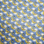 Dreamy Bears Upon A Star Fleece Fabric