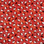 Hello Kitty Red Fleece Fabric