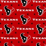 Houston Texans NFL Fleece Fabric