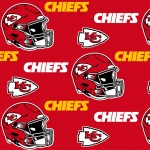 Kansas City Chiefs NFL Fleece Fabric