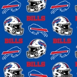 Buffalo Bills NFL Fleece Fabric