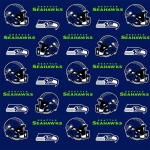 Seattle Seahawks NFL Fleece Fabric