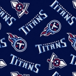 Tennessee Titans NFL Fleece Fabric