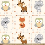 Forest Buddies Fleece Fabric